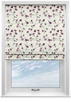 Como, Grape - Roman Blind